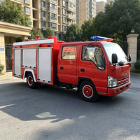 Truk Pemadam Kebakaran Diesel Pumper Penyelamat Darurat Meriam Air Tekanan Tinggi 3000L 4x2 Harga Pabrik Sistem Tangki Air Busa
