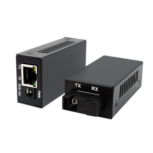 Convertidor de Medios Mini de Fibra Óptica Gigabit de Venta Caliente, Transceptor de 20KM 1310nm SC 1 RJ45, Convertidor de Fibra Única - Product Image 1