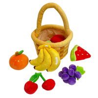 Forte demande OEM Peluche de fruits Poupée de Noël Belle Banane Poire Pastèque Raisins Peluche Enfant Peluche Cadeau de Noël Saison