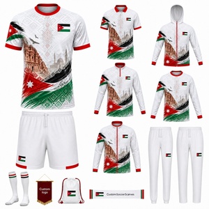 Maillot de football 2026 de l'équipe nationale de Jordanie – Version Fan Domicile, Extérieur et Troisième Tenue – Homme et Femme - Product Image 3