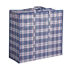 Sac fourre-tout en PP tissé recyclé, personnalisé en usine, écologique, grand format, avec motif lettres, pour usage quotidien - Product Image 4