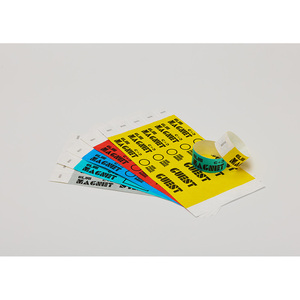 Bracelets en Tyvek couleur unie imprimés UV pour l'identification des événements, 19 mm (3/4 po), usage événementiel - Product Image 6