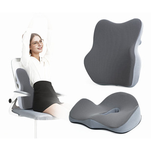 Cojín Ortopédico Multifuncional de Espuma Viscoelástica Transpirable y Lavable para Alivio del Dolor de Coxis, Soporte Lumbar Ergonómico para Auto/Oficina - Product Image 2