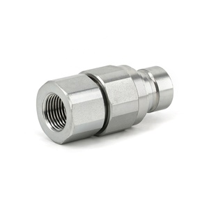 <span class=keywords><strong>Coupleur</strong></span> <span class=keywords><strong>hydraulique</strong></span> à face plate ISO16028, à déconnexion rapide, zéro fuite, haute pression, pour équipement de construction et agricole - Product Image 6