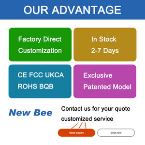 新款蜜蜂B45长麦克风耳挂耳塞免提驾驶无线运动耳机防水商务耳机 - Product Image 5