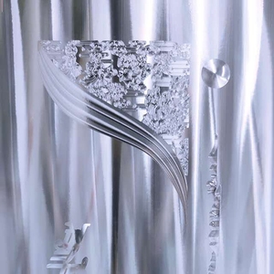 Dasen Best Rouleau de papier de transfert métallique or/argent/holographique de 290 g/m² pour l'impression et l'emballage du tabac - Product Image 2