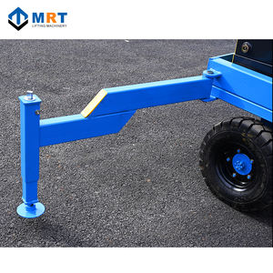 Dış Mekan Çekişli Teleskopik Kaldırma Platformu Manuel Hidrolik Mobil Elektrikli Makaslı Platform - Product Image 4