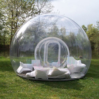 Dôme gonflable transparent géant pour l'extérieur, tente à bulles gonflable, tente de camping gonflable, igloo de neige