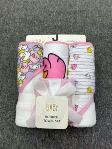 J235XL Juego de 6 Toallas con Capucha y Paños para Bebé, Manta Suave para Recién Nacido, Juego de Toallas de Baño para Bebé, Regalo para <span class=keywords><strong>Baby</strong></span> Shower - Product Image 6