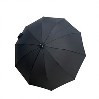 Parapluies coupe-vent droits en aluminium pleine longueur, personnalisables avec impression de logo, vente en gros, sur mesure
