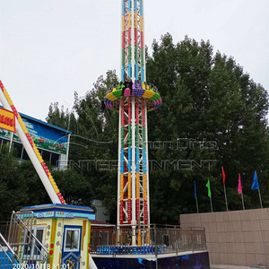 Parc à thème Parc d'attractions à couper le souffle Game Ride Drop Flying Tower <span class=keywords><strong>Chaise</strong></span> de jeu Manèges Costume pour adultes à vendre - Product Image 3