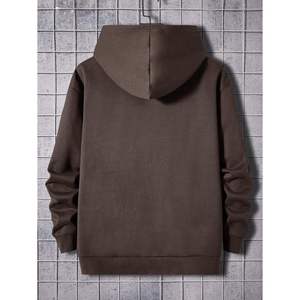 Sudadera con capucha y cremallera para hombre, diseño gráfico personalizado, tejido French Terry, manga larga, con bolsillo, estilo streetwear, diseño impreso - Product Image 2