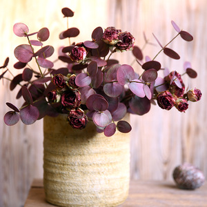 Planta Artificial de Eucalipto Yihua Floral Art, Hojas Verdes, Decoración Nórdica para el Hogar, Vegetación Interior - Product Image 2