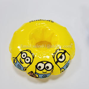 BSCI التدقيق من مصنع نفخ كوستر بركة عائمة كوكتيل كوب فواكه حامل العائمة جهاز لعبة لطيفة حامل مشروبات - Product Image 3