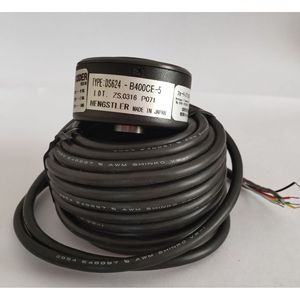 เฮงส์เลอร์ โรตารี่เอนโค้ดเดอร์ รุ่น DS624-B400CE-5 สายเคเบิลแบบเปิดตรงกลาง พร้อมสัญญาณเอาต์พุตแบบจำลอง ผลิตในญี่ปุ่น - Product Image 3