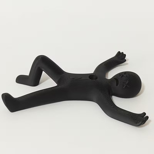 Portalápices Creativo con Forma de Hombre de Palitos, Divertido Soporte para Bolígrafos de Escritorio, Novedoso Organizador de Papelería Decorativo para Aliviar el Estrés - Product Image 6