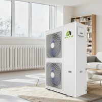 Bomba de Calor Aire-Agua 9-41kW DC Inverter ERP A+++ Bajo Consumo para Uso en Exteriores y Hoteles en España