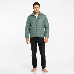 Chaqueta de Plumón de Invierno Personalizada de Alta Calidad con Forro de Lana de Cordero para Hombre - Product Image 1