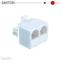 Adaptateur de séparateur de ligne téléphonique RJ11 RJ12 RJ45