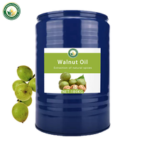 Huile de noix 100% pure biologique pressée à froid de qualité supérieure en vrac pour la cuisine, les massages, les soins de la peau, matière première