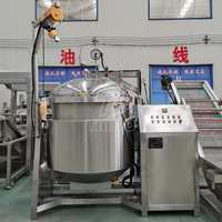 Autocuiseur industriel électrique à vapeur et gaz en acier inoxydable de 500 litres pour machines de transformation alimentaire