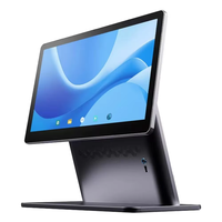 Terminal Punto de Venta con Pantalla Táctil Capacitiva Dual de 11.6 Pulgadas y 10 Puntos de Contacto, 4GB de RAM, 16GB de SSD, Android 11, NFC, Wi-Fi 6, Caja Registradora para Comercio Minorista
