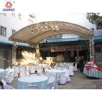 Truss d'éclairage en aluminium Fond de podium de scène de mariage en plein air Truss de scène mobile