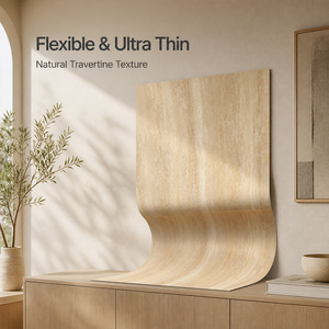 Revêtement mural en pierre flexible imperméable MCM pour zones côtières humides et salles de bain - Product Image 1