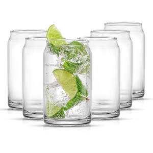 Jarra de Cerveza de Vidrio Transparente, Apta para Alimentos, de Borosilicato, de 12oz-24oz, con Tapa de Madera y Pajita, Color y Logotipo Personalizables - Product Image 4