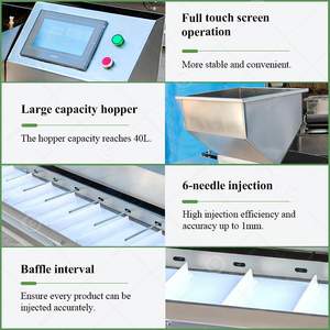 เครื่องเติมครีม Eclair อัตโนมัติแบบสแตนเลสสำหรับบรรจุเบเกอรี่ม้วนช็อกโกแลตขนมปังปิ้งขนมปังครัวซองต์ - Product Image 3