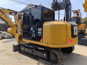 Excavatrice CAT 307 du Japon, mini-excavatrice de 7 tonnes, Caterpillar 307E2, excavatrice CAT d'occasion avec lame de remblaiement et pince hydraulique - Product Image 2