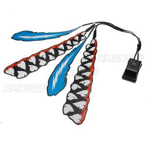 Tira de Luz LED para Casco de Motocicleta con 3 Modos de Iluminación, Luz de Señalización Nocturna, Adhesivo Luminoso Modificado - Product Image 4