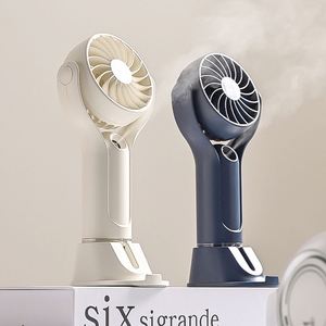 Nuevo Ventilador de Mano con Rociador Humidificador Recargable USB Portátil para Verano, con Soporte para Teléfono, 2024 - Product Image 2