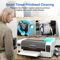 Impresora de Ropa DTF EraSmart de 14 Pulgadas (35cm/40cm) I1600, Impresora Digital DTF/DTG con Horno y Software, Impresora DTF Rosa A3 para Textiles