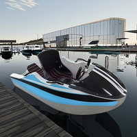 Bateau personnel à moteur EPP pour sports nautiques, mini jet ski, kart aquatique 115HP 55KMH