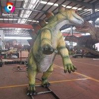 Robot Sanhe, dinosaure stégosaure réaliste grandeur nature, animatronique, pour parc à thème jurassique et exposition muséale (certifié CE RoHS)