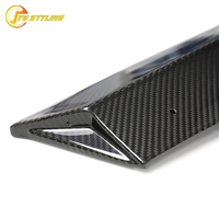 Lèvre avant en fibre de carbone sèche F90 LCI pour BMW F90 M5 M Performance, séparateur de pare-chocs avant, kits carrosserie en carbone véritable 2021-2023