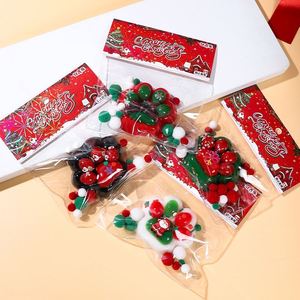 Jouets de Noël à presser au design attrayant, Slime solide en colle souple avec griffe de chat, pour le soulagement du stress de Noël, sensation de pincement réaliste - Product Image 3