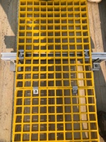 Passerelle en plastique, résistante à la corrosion, en FRP moulé, pour système de toiture solaire photovoltaïque, support PV