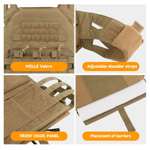 سترات تكتيكية خفيفة الوزن للأطفال من النايلون 500D/1000D، نسخة JPC للأطفال، سترات تكتيكية للألعاب التحدي - Product Image 2