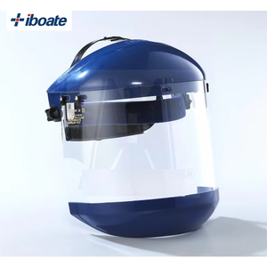 Transparent Protective MaskHeadgearSandingAnti-Impact Splash Face ScreensHelmet Mounted Face <strong>Shields</strong> - Product Image 2