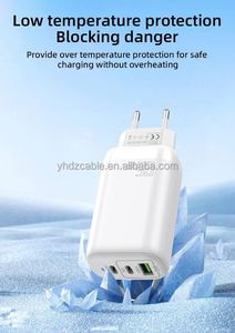 อะแดปเตอร์ชาร์จเร็วแบบพกพา USB รุ่นใหม่ปี 2025 พร้อมปลั๊ก USB A+C 3 พอร์ต รองรับ PD สำหรับชาร์จโทรศัพท์มือถือ แล็ปท็อป และแท็บเล็ต - Product Image 5