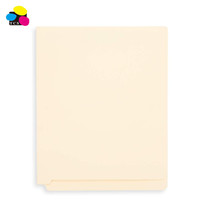 Tres Color piedra final Tab sujetador caja de 50 reforzado con corte recto Tab 2 sujetadores carpeta
