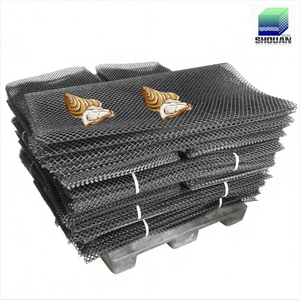 Sac en filet de plastique HDPE pour huîtres, flexible et durable, avec conception de maille et service de <span class=keywords><strong>d</strong></span>écoupe sur mesure - Product Image 1