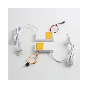 Shinechip Trắng TSP-001D phím duy nhất LED Độ sáng gương cảm ứng với on/off màu thay đổi nhà máy thông minh cảm biến điều khiển cảm ứng - Product Image 1