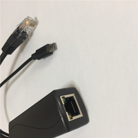 Séparateur Micro USB chaud 100Mbps commutateur Gigabit répartiteur PoE injecteur Rj45 adaptateur Ethernet double Port 5V 2.4A 3.5A répartiteur Poe
