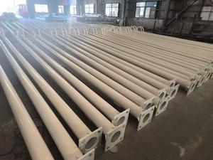 Bán buôn ánh sáng trắng thép đèn cực từ Trung Quốc 6M 8M 10m 12m ánh sáng đường phố cực và thép ánh sáng bài - Product Image 4