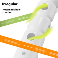 Jouet de chasse pour chat de haute qualité - Chenille électrique intelligente avec capteur, queue en plumes et ventouse pour un divertissement interactif en intérieur