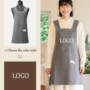 <span class=keywords><strong>Tablier</strong></span> de cuisine <span class=keywords><strong>japonais</strong></span>, <span class=keywords><strong>tablier</strong></span> d'atelier, <span class=keywords><strong>tablier</strong></span> de serveur avec logo personnalisé, 100% coton - Product Image 2