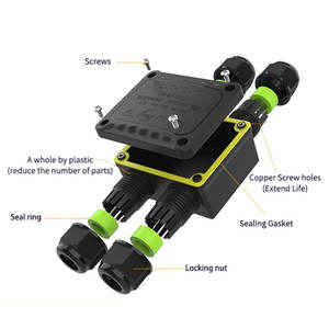 Caja de circuito eléctrico impermeable IP68, caja de conexiones subterránea para exteriores - Product Image 5